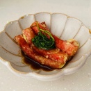 揚げカニカマのパクチーエスニック風