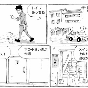 海外トイレで初体験させられた。