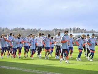 日本代表がスコットランドで始動！26人が屋外練習に参加、１人が不参加