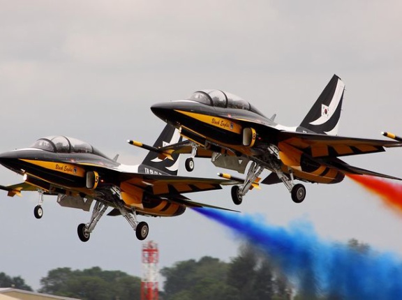 竹島訓練に反発する日本、韓国空軍ブラックイーグルスのドバイ航空ショー参加を妨害か？！