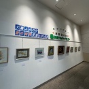 ケヤキウォ―ク前橋２F通路に展示