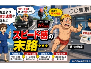 【政治】れいわ・山本太郎、時速80キロの道路を149キロで走行…罰金9万円と90日の運転免許停止処分