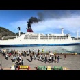 2026/08/12 おがさわら丸　父島出港動画