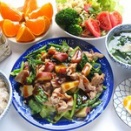 Sat：生活クラブ・三元豚ロース肉とオイスター野菜炒め☆