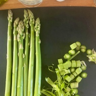 群馬県産アスパラガスのソテー　パルミジャーノ風味【PR】