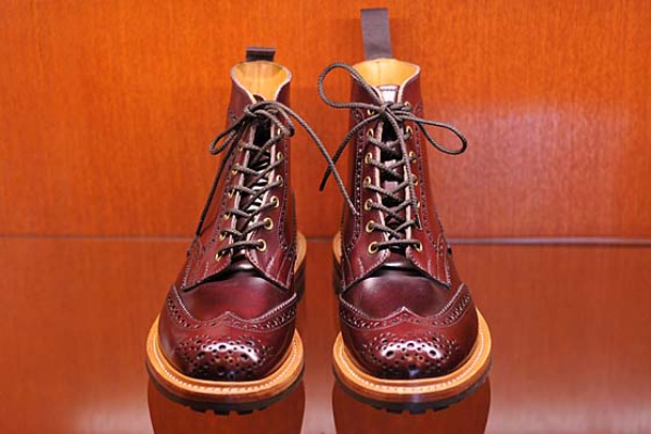 Trickers × PEARY GATES別注 希少 コードバン Trickers × PEARY GATES