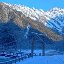 今朝は全国の絶景の地で冬晴れの空気の澄んだ絶景だと思います。
