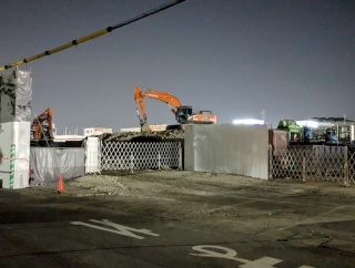 オークランド跡地は銭湯に？温泉を掘るやぐらが出現（春日井市鳥居松町）