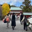 七五三で賑わう五社神社へ娘の第2子のお宮参り♪