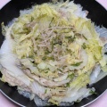 白菜が奇跡的に安かったとき作ったミルフィーユ鍋