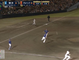 中日どうしたん…　今夜もひどい守備連発