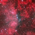 はくちょう座のNGC6914青い反射星雲付近 ☆彡