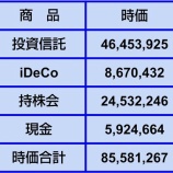 『【資産額】2026年5月9日時点』の画像