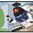 【羽やすめ漫画】ガサ入れか？フィンチ警察だ！
