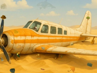 Mike Lost In Desert