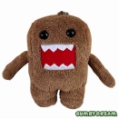 1999 Bandai NHK Mascot “Domo-kun” Plush Toy Keychain