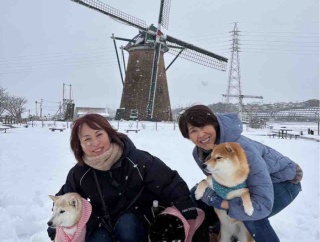 南下したら雪でした！？でも笑顔の再会