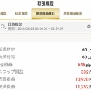 8月24日 FX結果