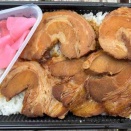 バイクでチャーシュー弁当🍱