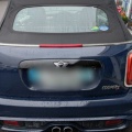 F57 BMWミニコンバーチブル クーパーS トランク内が濡れる
