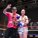 写真！Yuka☆、紗耶香、松藤麻衣、永愛、山崎希恵、沙緒里、遠藤舞が勝利、ルシアvsみゃんちゅぅはドロー【試合結果】女子9試合！☆10.18 新日本キック「TITANS NEOS 39」東京・後楽園ホール