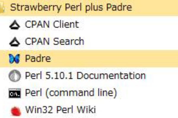 Perlのide Padreをいれてみました １ コドモと犬とギリギリおとん