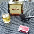 【サントリーローヤル】ウィスキーとパイプ/シガレットをキメる【ブルーノート】