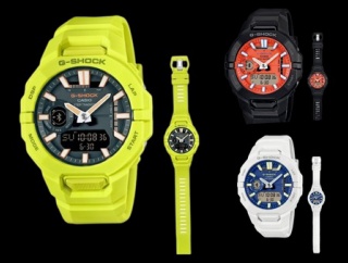 【GBA-950】ニューカラー３モデルが登場！日常のトレーニングを快適にサポートするG-SHOCK。”折り工学”で考えられたデザイン。