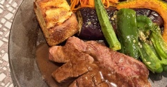 わんぱくステーキひとりごはん
