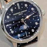 『【スリムラインムーンフェイズレディース】文字盤にきらめきを【フレデリックコンスタント】』の画像