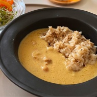 さわやかなレモン風味のまろやクリーミーカレー