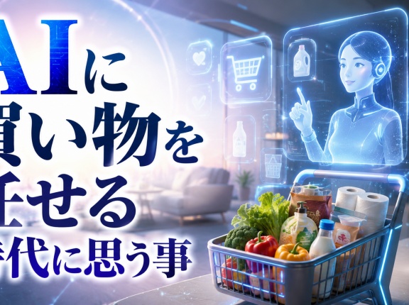 AIに買い物を任せる時代に思う事