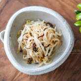 【YouTube】電子レンジで作る もやしの塩昆布和え