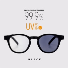 【新刊情報】99.9% UV block 調光グラス BLACK