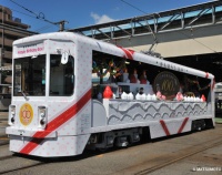 『「おいしそうな電車」都電の花電車 ：by 松本正敏』の画像