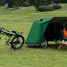 ちょっと変わったテント情報  JAGAHAHA 電動自転車用トレーラーテント