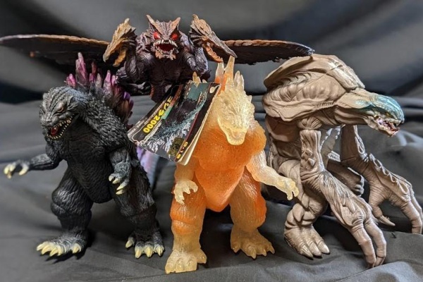 バンダイ製 ゴジラ オルガ メガギラス 3体セット