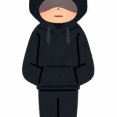 【天誅】コンビニの外からこっちに走って来る男（DQN風の男）と、その後ろからベンチコート来てる男【背が高くてフード被ってた】が走ってきた。金髪男が「警察よんでくれ