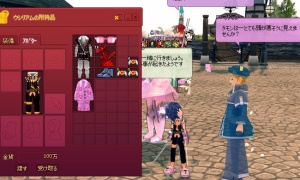 略奪団親分の衣装、ジャイアントは装備できない