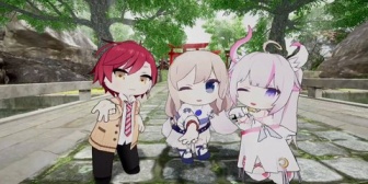 【にじさんじ】元KR組のチビ3Dお披露目が可愛すぎた『サンキュー尻文字を発明した人』【ナギお嬢・セラちゃん・ハユンくん】