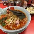 サッと入れてこその山岡家なのよ　ラーメン 山岡家 千葉鎌ヶ谷店