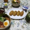 まるちゃん　　～お稲荷さんの朝ご飯、サッポロ一番味噌ラーメンの晩ご飯～