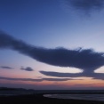 館山湾今日の夕景…2026.4.28