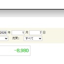 働いても働いても・・・借金の利息とFＸの損失で（涙）