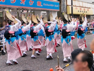 開成町で開催の「開成町阿波おどり」に大和市の連も参加するみたい。9月12日