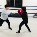 女性会員VS男性会員のマスボクシング‼︎