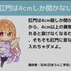 【画像】識者『肛門に”4cm以上のもの”を入れるとこうなる』