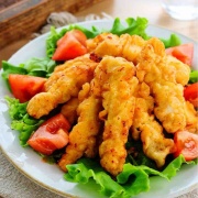 ♡鶏むね肉で！うまマヨ醤油スティックチキン♡【#簡単レシピ #時短 #節約 #お弁当 #漬け込みなし 】