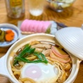 自宅めし　味噌煮込みうどん