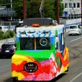 札幌市制100周年記念花電車